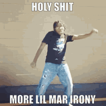 Holy Shit Lil Mar GIF - Holy Shit Lil Mar Irony GIFs