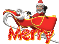Merry Santa Sticker - Merry Santa Claus Stickers