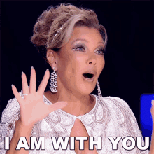 I Am With You Vanessa Williams GIF - I Am With You Vanessa Williams Queen Of The Universe GIFs