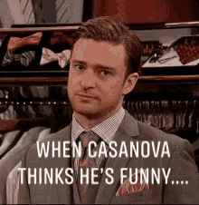 Justin Timberlake When Casanova GIF - Justin Timberlake When Casanova Straight Face GIFs