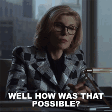 well how was that possible diane lockhart the good fight how could that be how could this have happened