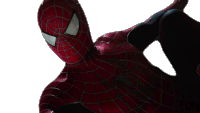 Looking Spider Man Sticker - Looking Spider Man Peter Parker Stickers