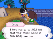 Dotty Animal Crossing GIF - Dotty Animal Crossing Angry GIFs