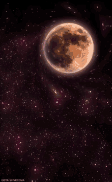Moon Stars GIF - Moon Stars Galaxy GIFs