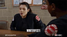 winterfest violet mikami chicago fire winter event excited winterfest violet mikami chicago fire winter event excited