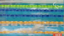 Olympic Swimming Paralympic Games GIF - Olympic Swimming Paralympic Games Swimming Hard GIFs