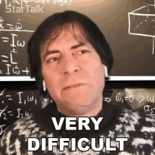 Very Difficult Max Tegmark GIF - Very Difficult Max Tegmark Startalk GIFs