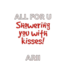 Love Showering You With Kisses GIF - Love Showering You With Kisses Mwuah GIFs