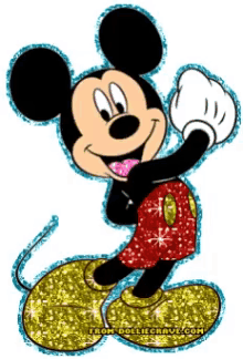 Mickey Mouse Glitter GIF - Mickey Mouse Glitter GIFs