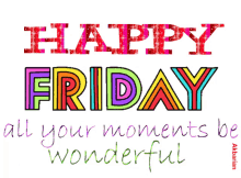 Animated Greeting Card Happy Friday GIF - Animated Greeting Card Happy Friday GIFs