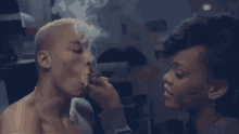 Smoky Rihanna GIF - Smoky Rihanna Smoking GIFs