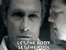 let the body set the pool in the water pool whisper drowning pool