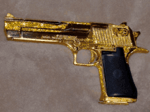 gun gold sparks
