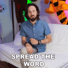 Spread The Word To Your Friends Josh Sundquist GIF - Spread The Word To Your Friends Josh Sundquist Tell Your Friends GIFs