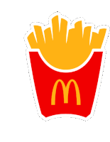 Mcdonalds Mcdonalds Love Sticker - Mcdonalds Mcdonalds Love Golden Arches Stickers