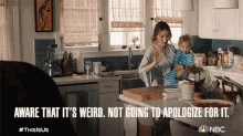 Aware That Its Weird Not Going To Apologize For It GIF - Aware That Its Weird Not Going To Apologize For It Madison GIFs