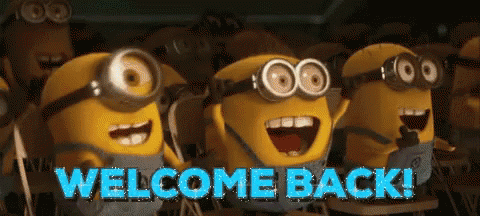 Welcome Back Minions GIF - Welcome Back Minions - Discover &amp; Share GIFs