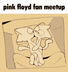 Pink Floyd Floydian GIF - Pink Floyd Floydian Cat Kiss GIFs