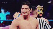 wwe humberto carrillo handsome dimples