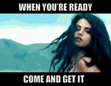 Selena Gomez Come And Get It GIF - Selena Gomez Come And Get It When Youre Ready GIFs