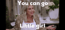 Mary Cosby You Can Go Little Girl GIF - Mary Cosby You Can Go Little Girl Real Housewives Of Salt Lake City GIFs