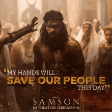 samson movie my hands will saves our people