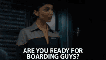 are you ready for boarding guys 7500 ready to go are you ready boarding