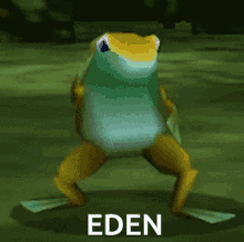 Eden Frog GIF - Eden Frog Dance GIFs