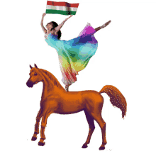 nemzeti%C3%BCnnep flag of hungary horse dancer