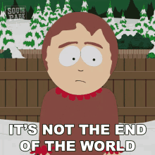 Its Not The End Of The World Sharon Marsh GIF - Its Not The End Of The World Sharon Marsh South Park GIFs