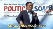 Andrew Yang Challenge Accepted GIF - Andrew Yang Challenge Accepted Andrew Yang Challenge Accepted GIFs