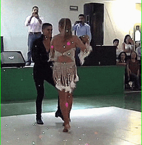 Disco Dancing Spin GIF.
