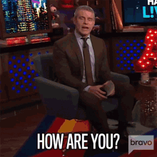 How Are You Andy Cohen GIF - How Are You Andy Cohen Watch What Happens Lives GIFs