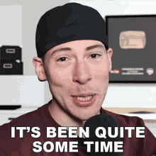 Its Been Quite Some Time Jobless Garrett GIF - Its Been Quite Some Time Jobless Garrett Its Been A While GIFs