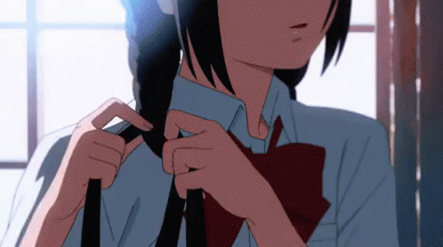 君の名前 懐かしい 高校時代 夏 朝の準備 Gif Natsukashii Your Name Nostalgic Discover Share Gifs