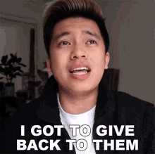 I Got To Give Back To Them Kimpoy Feliciano GIF - I Got To Give Back To Them Kimpoy Feliciano Nakapagbigay Ako GIFs
