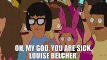 Bobs Burgers Louise Belcher GIF - Bobs Burgers Louise Belcher Oh My God GIFs