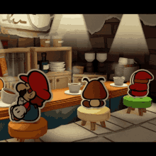 coffee coffee time mario kart paper paper mario coffee coffee time mario kart paper paper mario