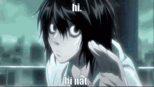 Hi Hi Nat Natsume GIF - Hi Hi Nat Natsume Neil Cicierega GIFs