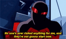 Scarletspider No Ones Ever Risked For Me GIF - Scarletspider No Ones Ever Risked For Me Kaine GIFs