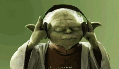 Yoda Headphones GIF - Yoda Headphones Dancing GIFs