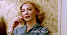 Carol Cate Blanchett GIF - Carol Cate Blanchett Invite GIFs