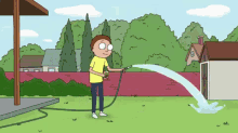When You Get Your Ass Beat By A Girl GIF - Rick And Morty Kick Surprise Kick GIFs