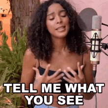 Tell Me What You See Arlissa GIF - Tell Me What You See Arlissa Little Girl Song GIFs