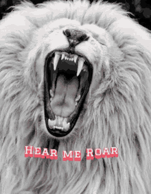 Hear Me Roar Roaring Lion GIF - Hear Me Roar Roar Roaring Lion GIFs