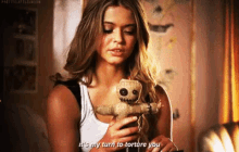 It'S My Turn To Torture You - Pretty Little Liars GIF - Torture Pretty Little Liars Voodoo Doll GIFs