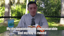 Disappointment Disappointed GIF - Disappointment Disappointed Food Review GIFs
