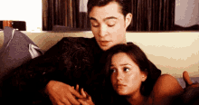 You Have A Permanent Cuddle Buddy And It’s Never Awkward. GIF - Cuddle Couple Kiss GIFs