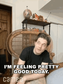 Im Feeling Pretty Good Today Andy Mientus GIF - Im Feeling Pretty Good Today Andy Mientus Cameo GIFs