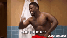 You Shut Up Kevin Hart GIF - You Shut Up Kevin Hart Cold As Balls GIFs